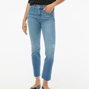Women's Essential straight jean in all-day stretch by J.Crew